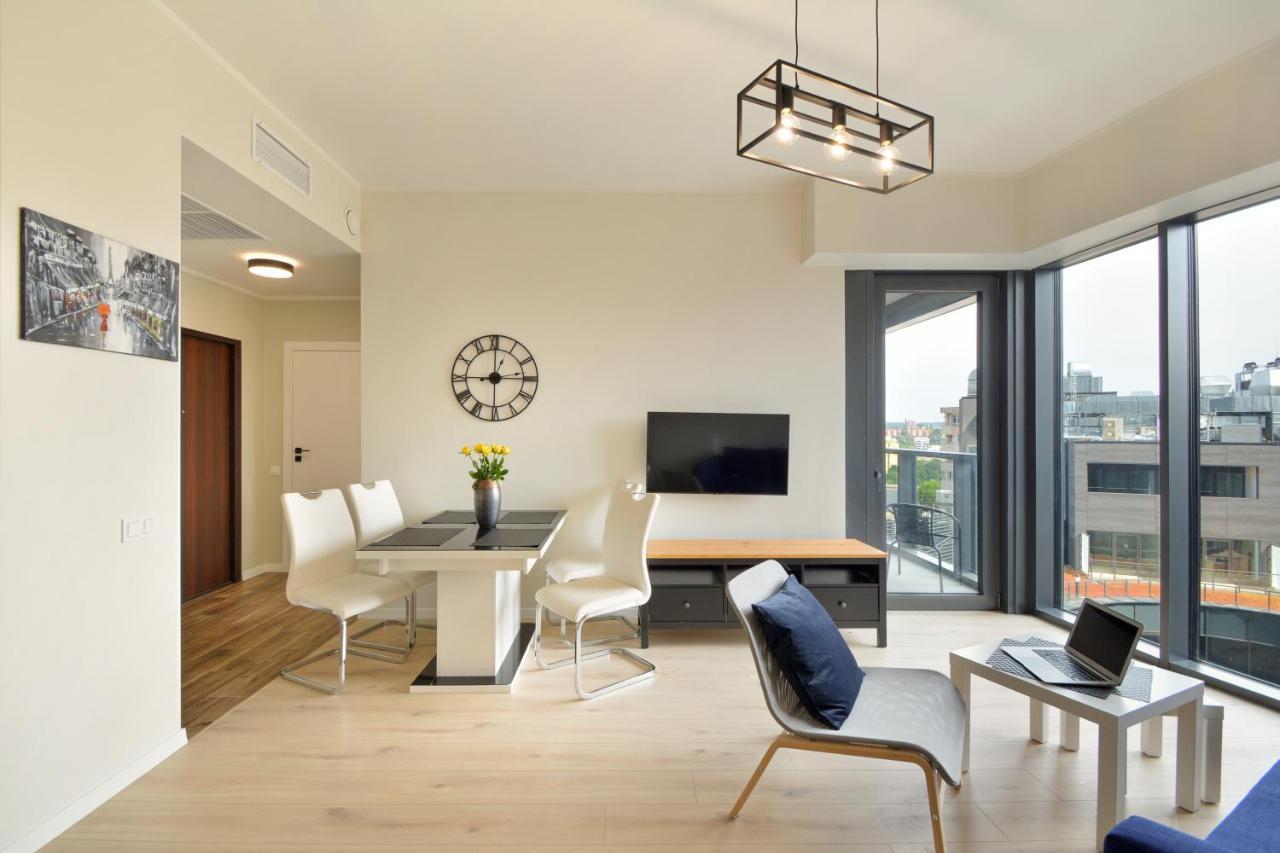 Hanza Tower Apartamenty 什切青 外观 照片